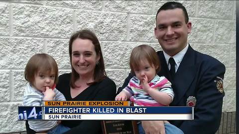 Sun Prairie firefighter's wife calls him best husband, dad