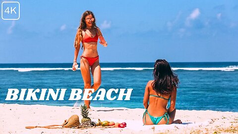 BIKINI BEACH: 🇺🇸 Hot day at Miami beach 🌴 | Luxury Life Of Billionaire Girls