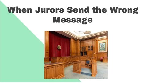 When Jurors Send the Wrong Message - Effect of Kim Potter Verdict