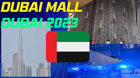 Dubai Mall The Famous Shopping Mall 🛍 in Dubai