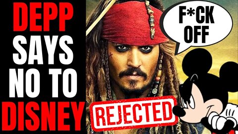 Johnny Depp Says NO To Disney | Says He's NOT Coming Back For Pirates Of The Caribbean