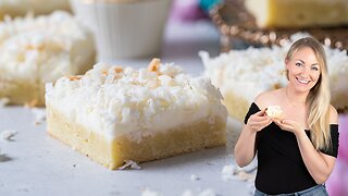 Coconut Cream Bars