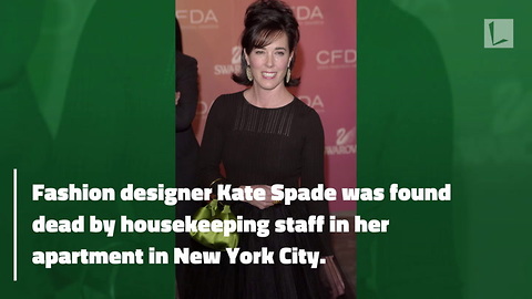 Famed Fashion Designer Kate Spade Found Dead At Age 55