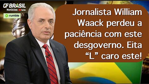 Jucelino Filho, ministro do Lula, está em destaque novamente. William Waack chutou o balde!