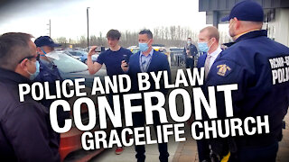 Pastor James Coates returns to GraceLife, RCMP try to disrupt services