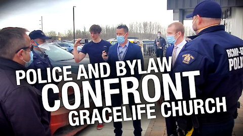 Pastor James Coates returns to GraceLife, RCMP try to disrupt services