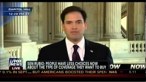 Rubio: ObamaCare Problems The "Tip of the Iceberg"