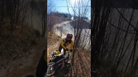 Oh No🤯 Always wear your dirt bike helmet #fails #motocross #dirtbike #fail #moto #shorts