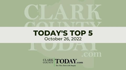 📰 Today's Top 5 • October 26, 2022