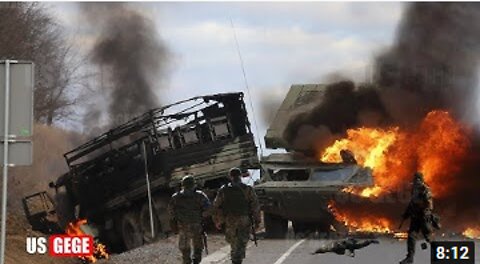 Ukraine Attack (May 17) Special forces destroy Big Convoy Russian Armored Vehicles near Donbas River