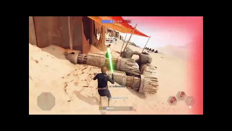 A Decent Luke Vs a Good Dooku | Star Wars Battlefront 2 | Stream Clips
