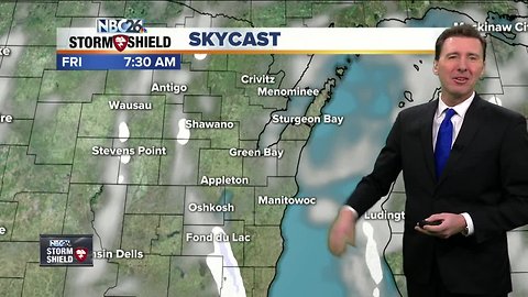 Michael Fish's NBC26 Storm Shield weather forecast