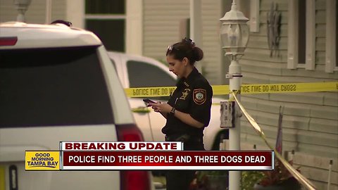 Tarpon Springs police find 3 people, 3 dogs dead inside home