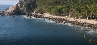 The Coastal Path in Puerto Escondido, Oaxaca, Mexico