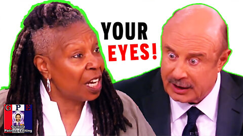 Dr. Phil BULGES EYES on stage at Whoopi, nobody expected this...