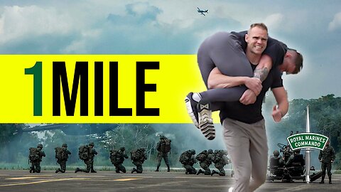 BRUTAL MILITARY WORKOUT | 1 Mile Firemans Carry