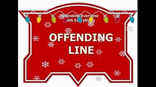 Offending Railroad's Christmas Trains