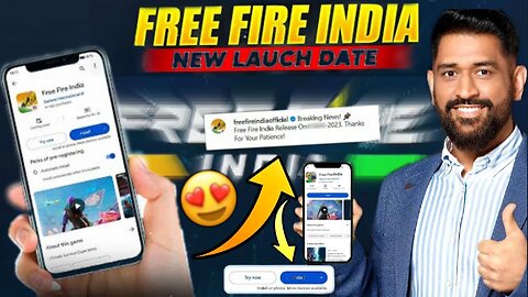 Big Update Finally Free fire India🇮🇳 is Coming 😍 | waite is over ||