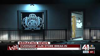 Man who attempted to rob Independence gun store, ran from police in custody