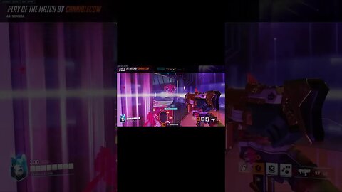 Just an annoying Sombra spawn camping #overwatch #potg