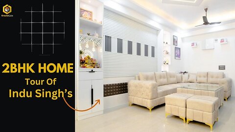 Home Tour of Indu Singh’s 2BHK Apartment in Indirapuram, Ghaziabad by Sanchita Priyadarshini