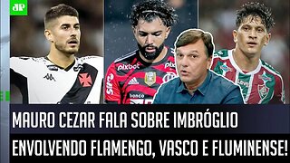 "Essa é uma situação ABSOLUTAMENTE BIZARRA!" Mauro Cezar MANDA A REAL sobre Vasco, Flamengo e Flu!