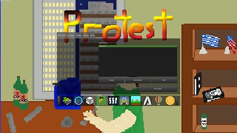 Insane Protestor | Minetest Game Jam