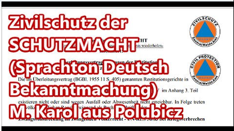 Zivilschutz der Menschenrecht Charta UN-Resolution (Deutsche Ton)