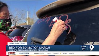 Motor March: Teachers demand safe return to classrooms