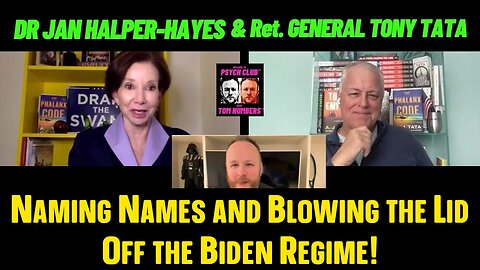 Dr. Jan Halper-Hayes: Naming Names and Blowing the Lid Off the Biden Regime!