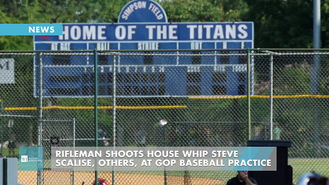 Rifleman Shoots House Whip Steve Scalise, Others, At GOP Baseball Practice