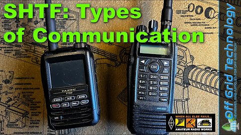 SHTF: Type of Communication | Offgrid Technology