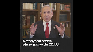 Netanyahu: “Recibimos pleno respaldo de EE.UU. para la incursión en Gaza”