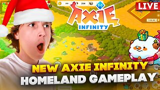 (live) AXIE INFINITY HOMELAND GAMEPLAY - AXIE LAND GAMEPLAY