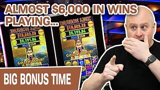 🐲 Almost $6,000 in Dragon Link WINS 💥 $50 MASSIVE Slot Machine Bets | Raja Slots