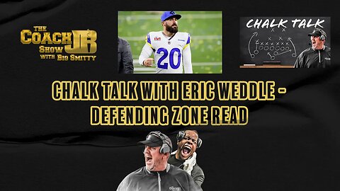 ERIC WEDDLE MONDAY CHALK TALK | DEFENDING ZONE READ | THE COACH JB SHOW WITH BIG SMITTY
