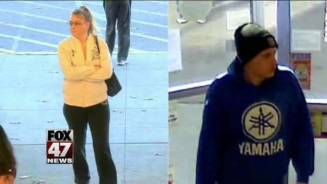 Meridian Township Police need your help in identifying these two people