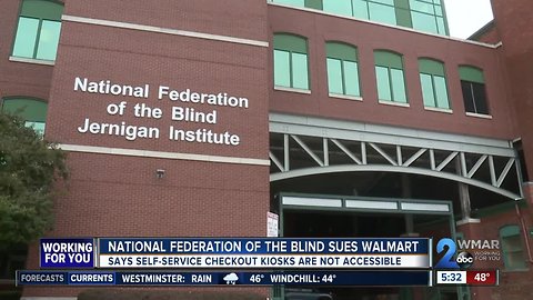 Blind woman sues Walmart after employee takes advantage of her disability