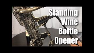 Antique Bronze Corkscrew Wine Bottle Opener Stand Review