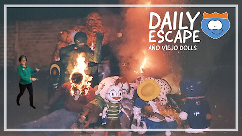 Daily Escape: Año Viejo dolls, by Oddball Escapes