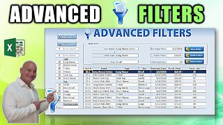 Learn How To Create This AMAZING Excel ONE CLICK Dynamic Filter Workbook