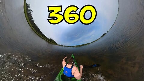 Kayaking in Canada with an Insta360 One X2