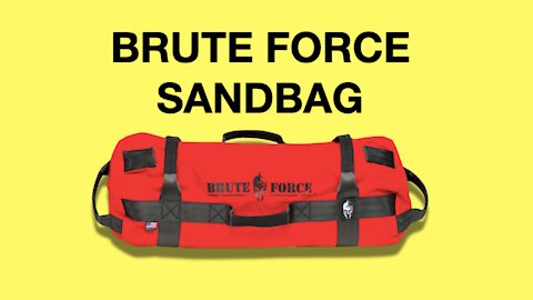 Brute Force Sandbag Review & Workout (BEST Fitness Sandbag)