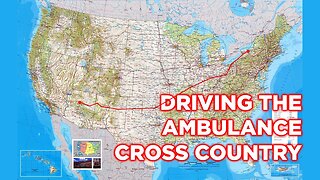 Ambulance RV Travels 2200 Miles To NY - Cross Country | Full Time RV Life