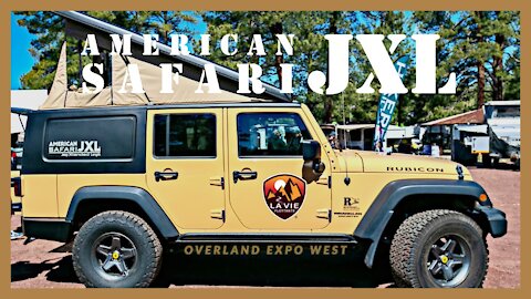 【RV Tour】Jeep Transformed Into An Overland Camper! Safari JXL - Exclusive Red River Rigs Interview!