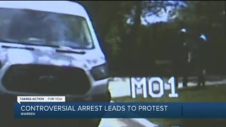 Controversial arrest leads to protest