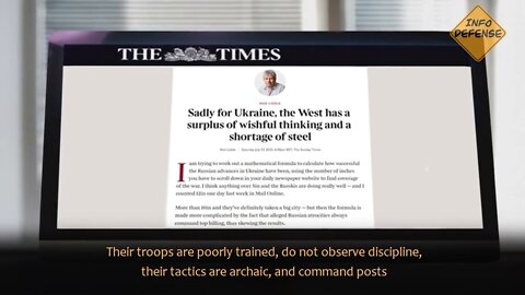 UK newspaper The Times says Western journalists hide the truth about Russian and Ukrainian actions