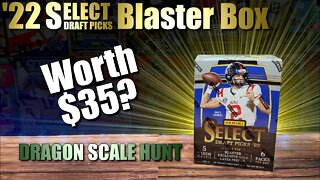 2022 Select Draft Picks Football Blaster Box Review | More Shiny Trading Cards