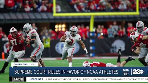 Supreme Court rules in favor of NCAA athletes