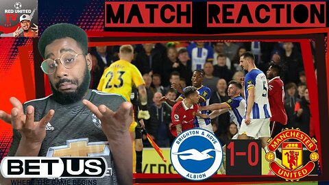 ANOTHER AWAY DEFEAT! BRIGHTON 1-0 MANCHESTER UNITED FAN REACTION - Ivorian Spice Reacts